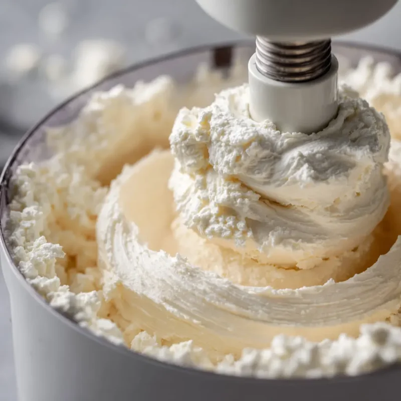 Whipped feta and cream cheese for bruschetta dip