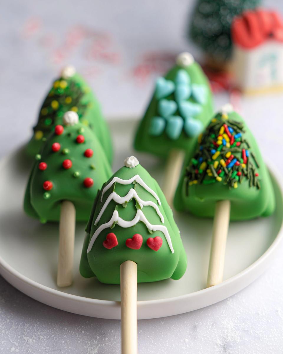 Christmas Tree Cake Pops - Other 3