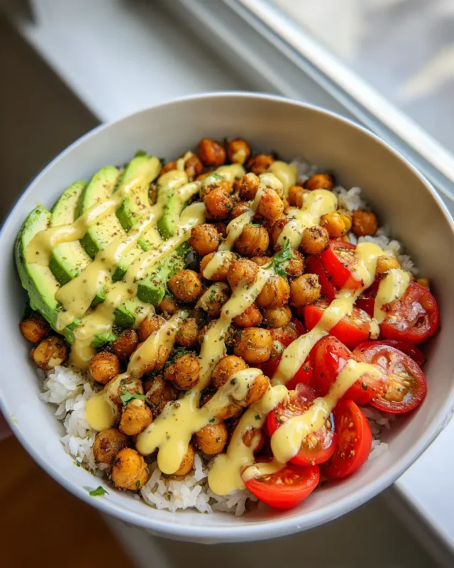Healthy Chickpea Power Bowl