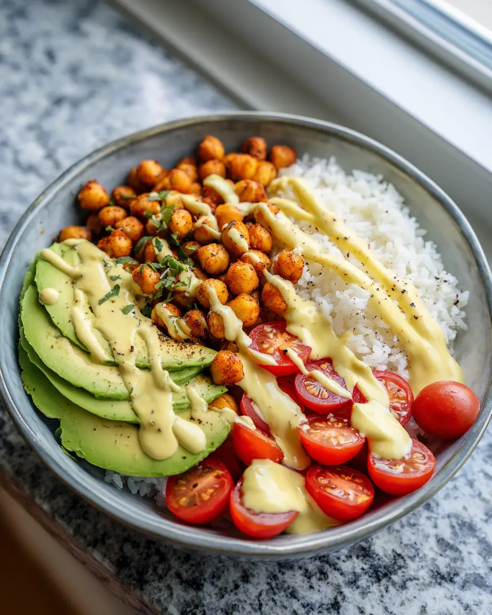 Healthy Chickpea Power Bowl