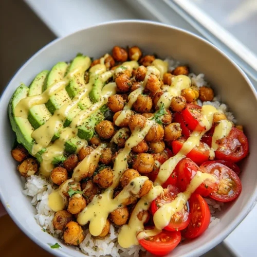 Healthy Chickpea Power Bowl