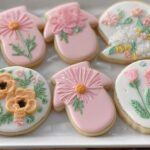 Baby in Bloom Royal Icing Cookies - Featured