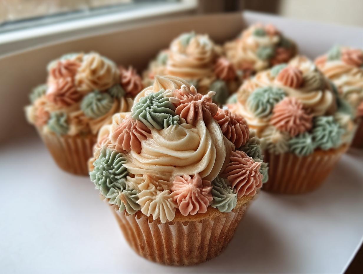 Boho Wildflower Cupcakes - Featured