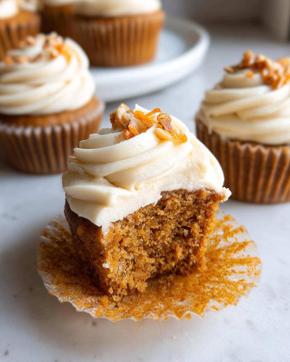 Carrot Cake Cupcakes with Cream Cheese Frosting - Other 1