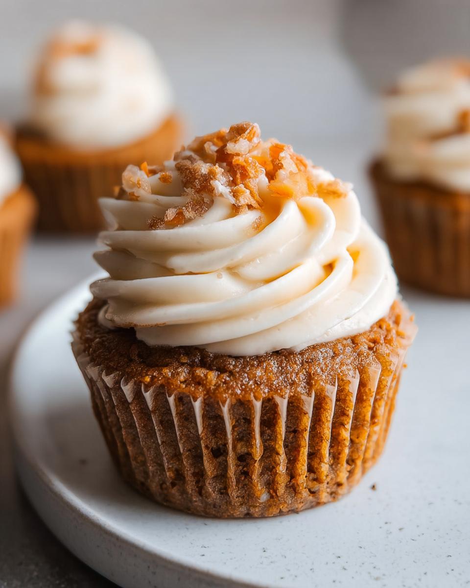 Carrot Cake Cupcakes with Cream Cheese Frosting - Other 2