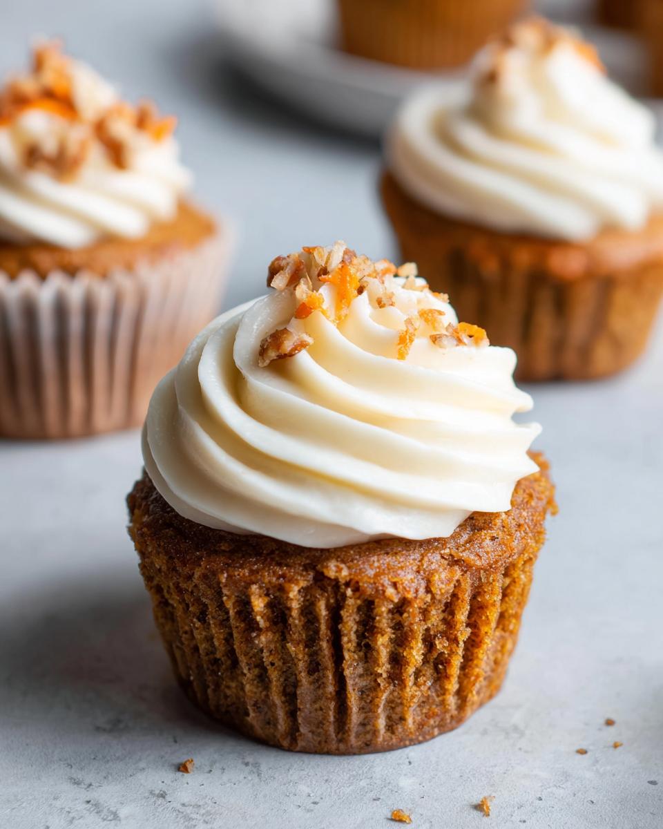 Carrot Cake Cupcakes with Cream Cheese Frosting - Other 3