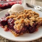 Cherry Coconut Crumble - Featured