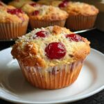 Cherry Coconut Muffins - Featured