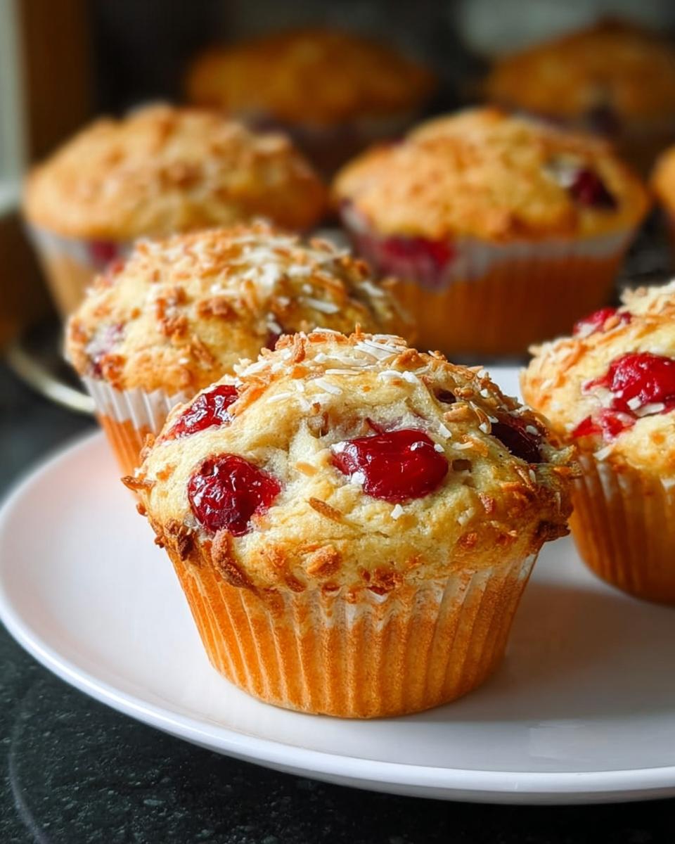 Cherry Coconut Muffins - Other 2