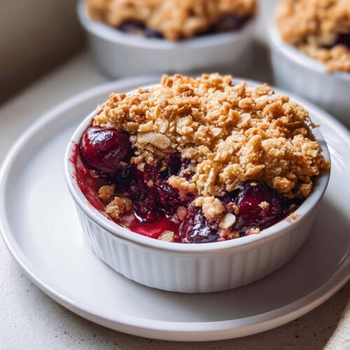 Cherry Protein Crumble - Tasty