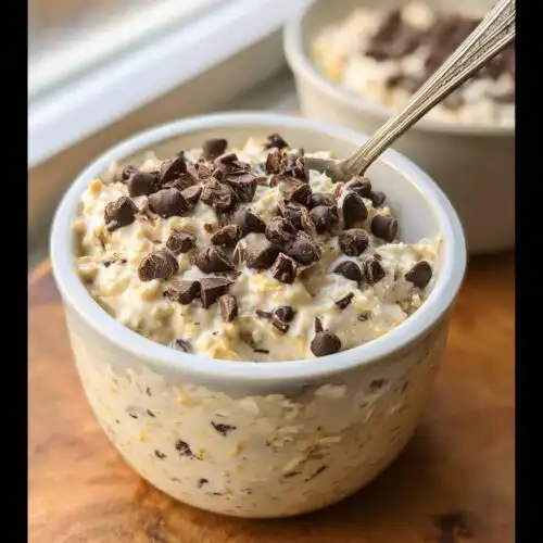 Cookie Dough Overnight Oats - Tasty