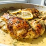 Creamy Lemon Butter Chicken (Low Carb) - Featured
