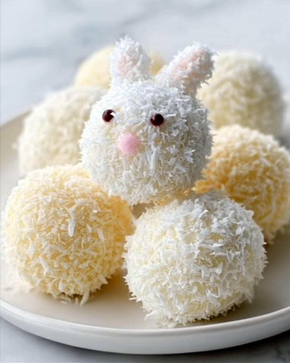 Easter Bunny Coconut Tail Truffles - Other 1