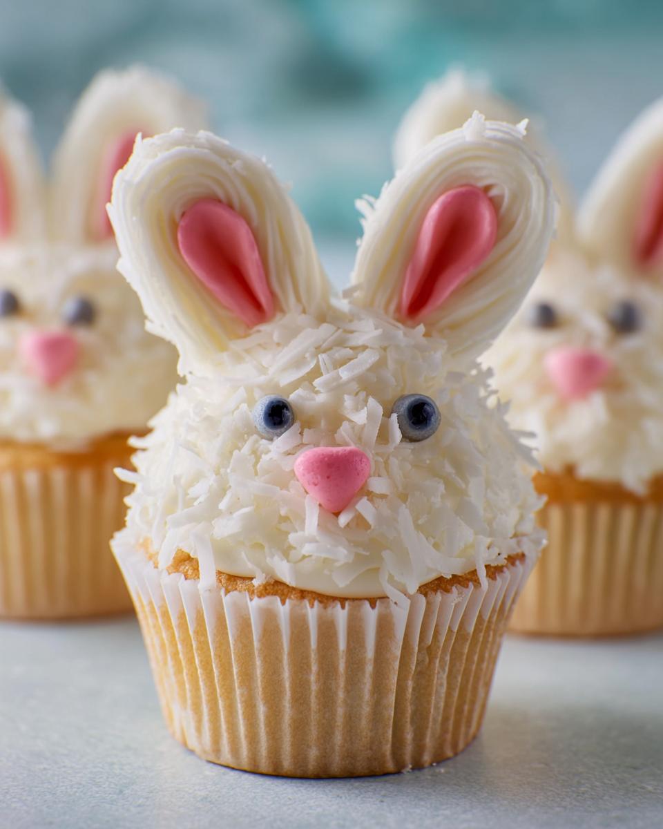 Easter Bunny Cupcakes with Buttercream Frosting - Other 1