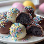 Easter Egg Oreo Balls (Chocolate No-Bake Treats) - Featured