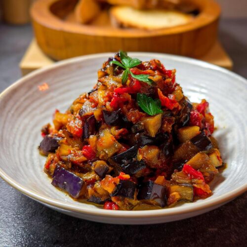 Eggplant Caponata Italian Style - Tasty