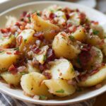 German Potato Salad with Bacon - Featured