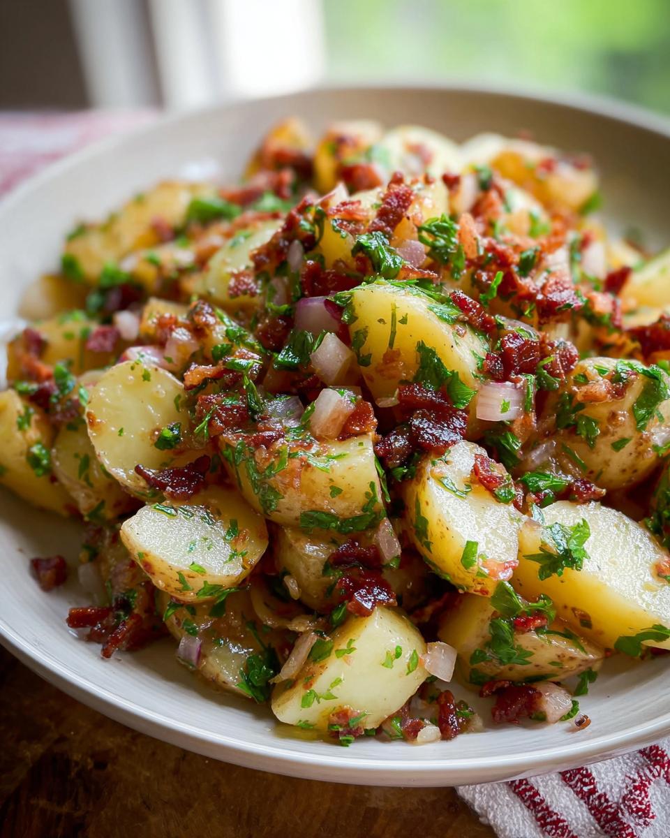 German Potato Salad with Bacon - Other 3