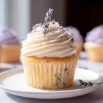 Honey Lavender Wildflower Cupcakes - Featured