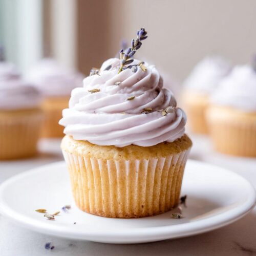 Honey Lavender Wildflower Cupcakes - Tasty