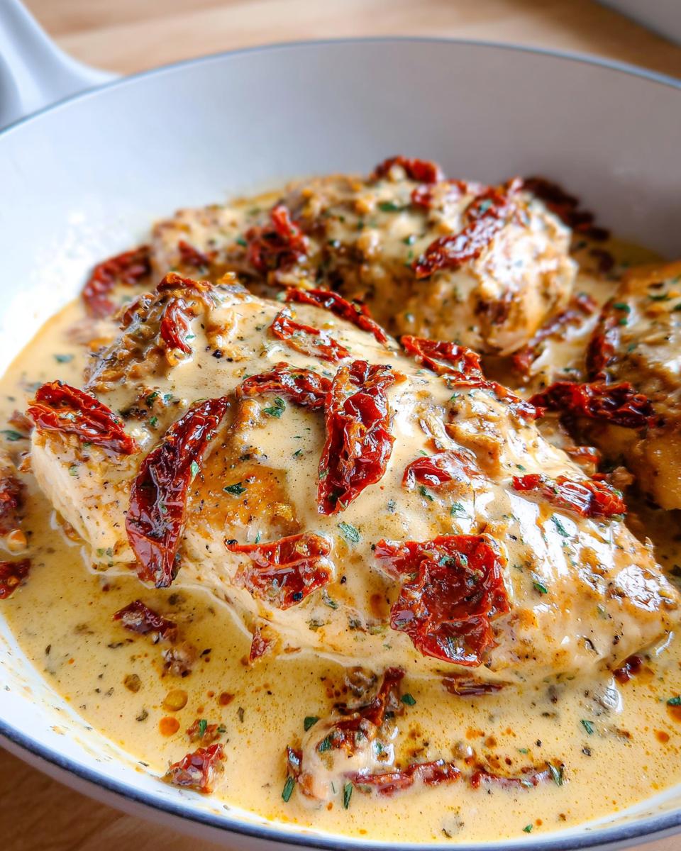 Keto Creamy Chicken with Sun-Dried Tomatoes - Other 1