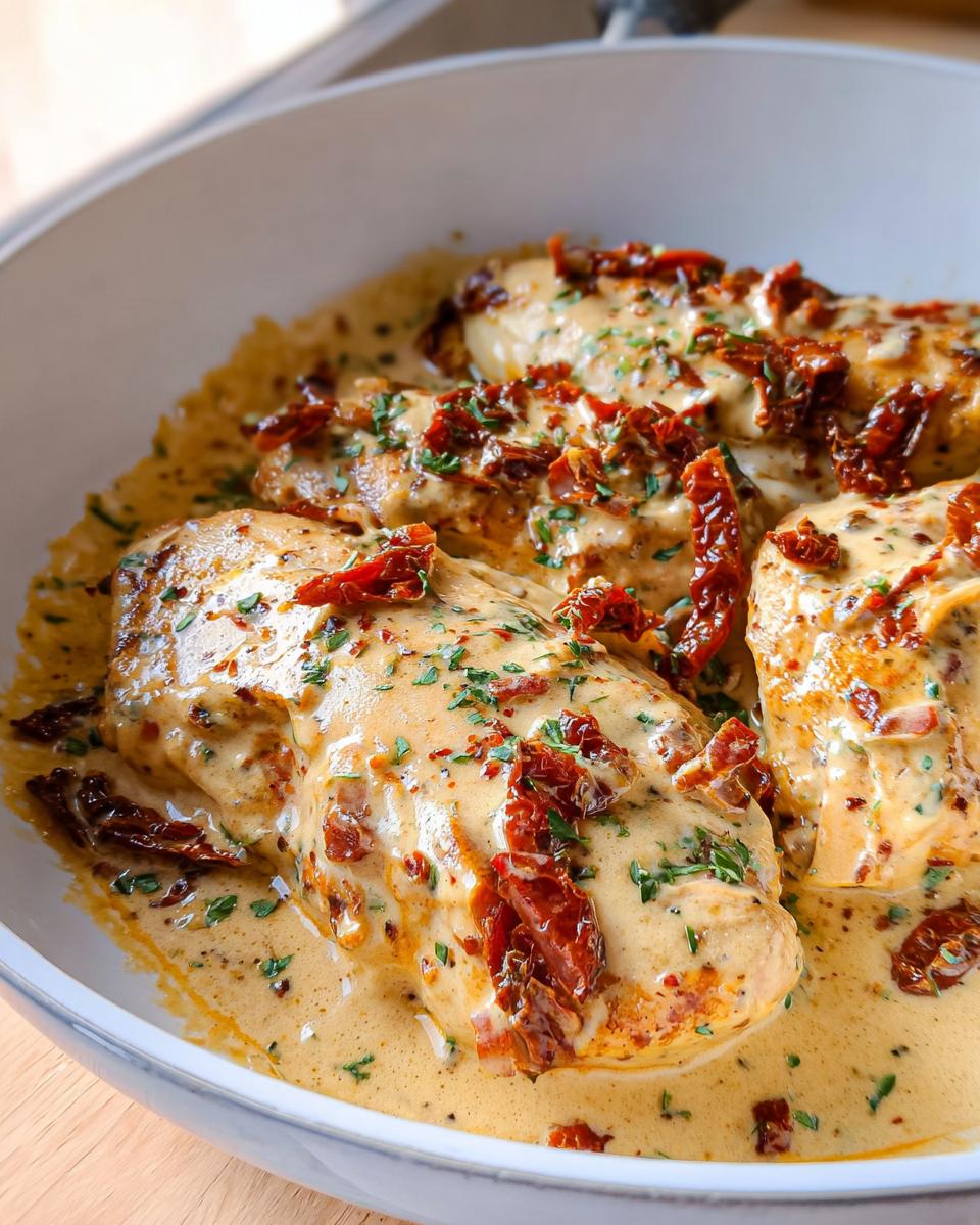 Keto Creamy Chicken with Sun-Dried Tomatoes - Other 2