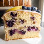 Lemon Blueberry Easter Cake - Featured