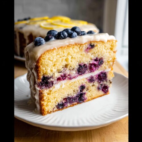 Lemon Blueberry Easter Cake - Tasty