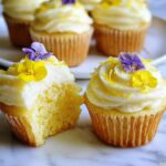 Lemon Wildflower Cupcakes - Featured