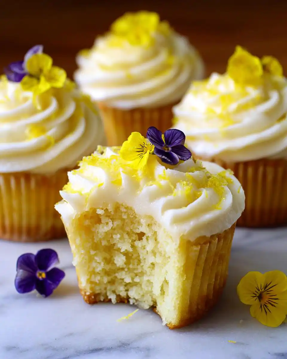 Lemon Wildflower Cupcakes - Other 1