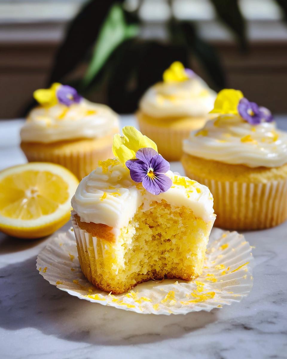 Lemon Wildflower Cupcakes - Other 2