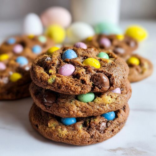 Mini Egg Chocolate Easter Cookies - Tasty