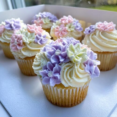 Pastel Wildflower Cupcakes for Spring - Tasty