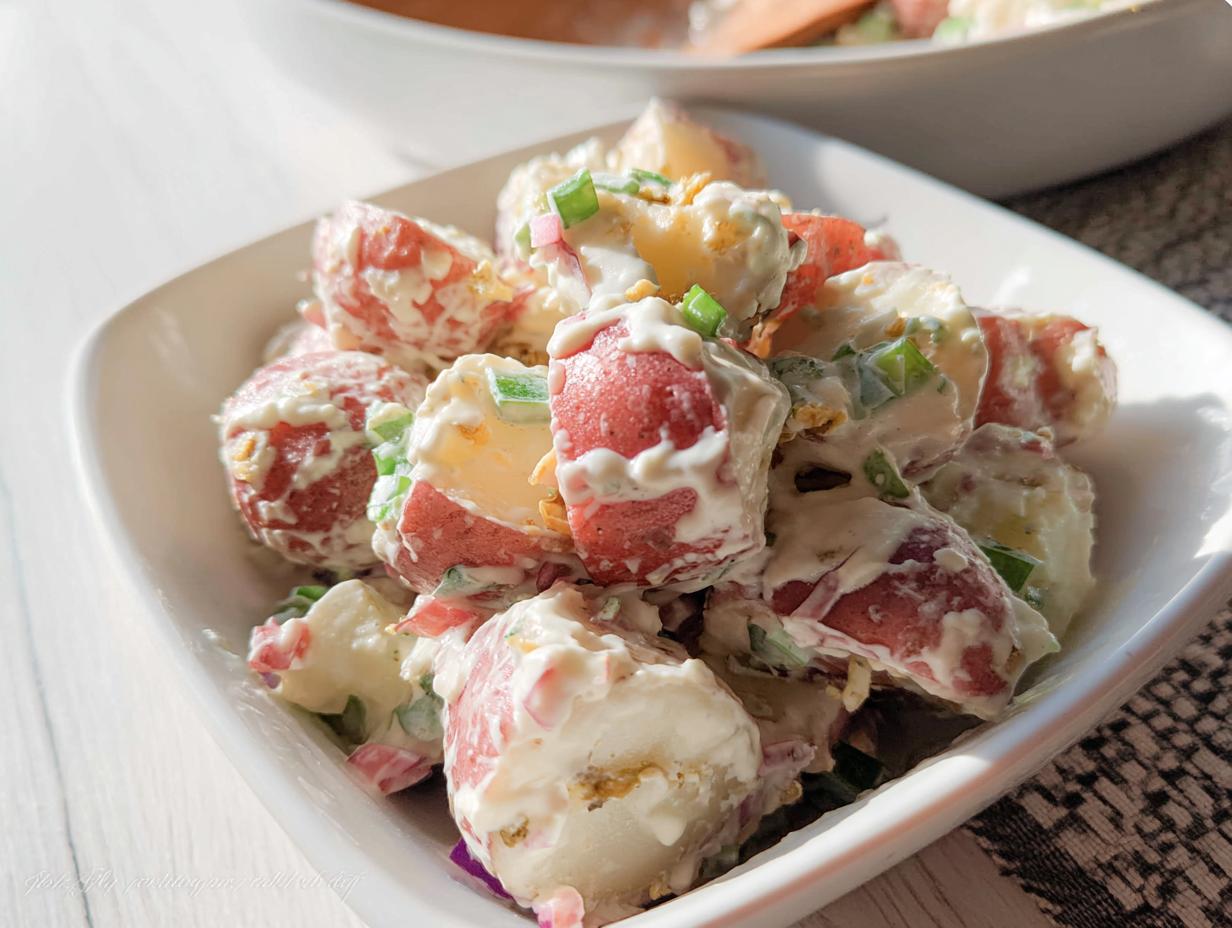 Red Skin Potato Salad - Featured