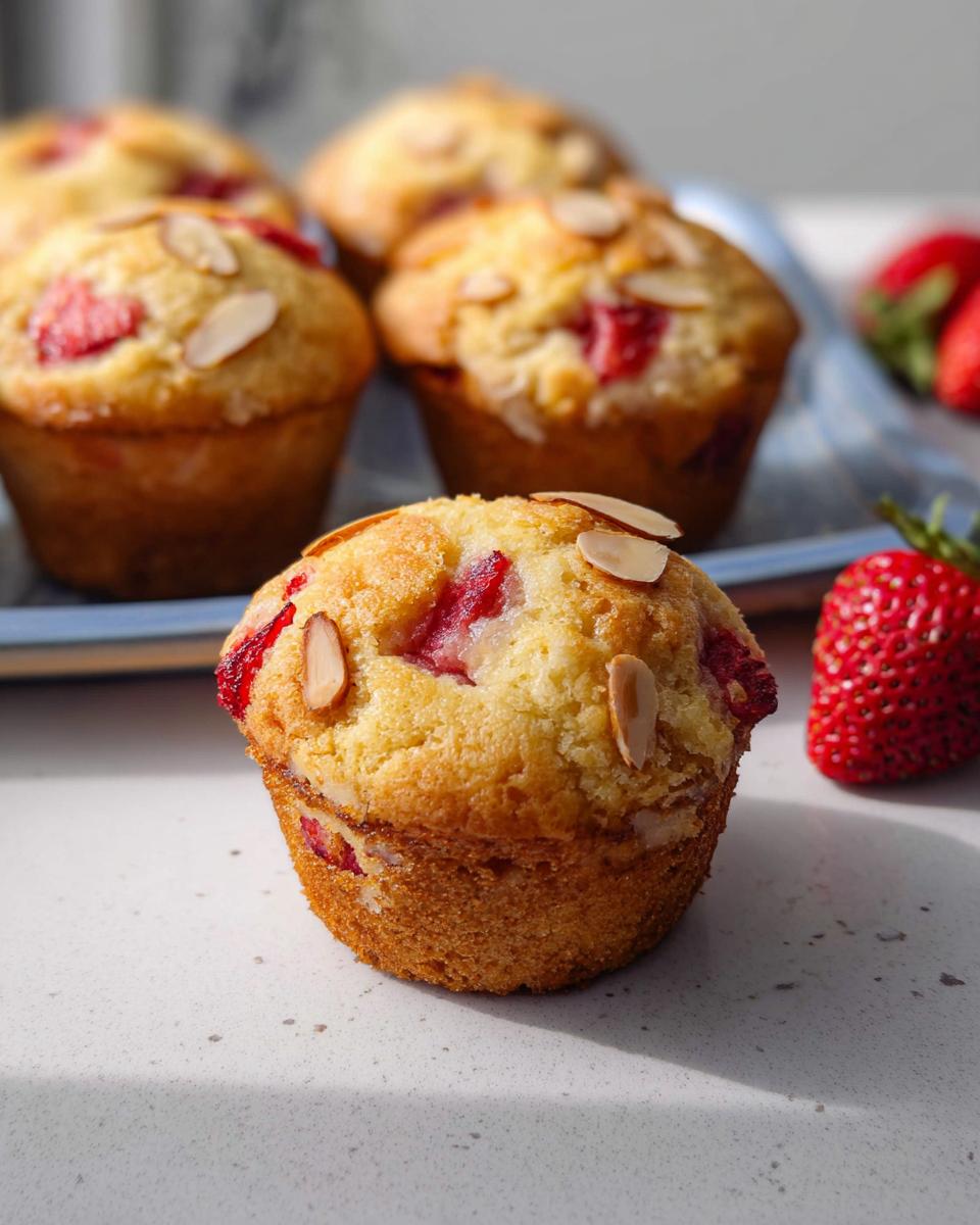 Strawberry Almond Muffins - Other 1