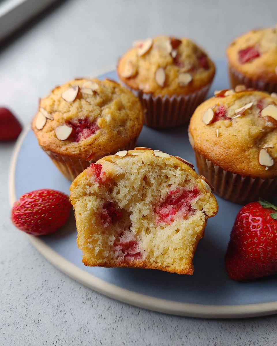 Strawberry Almond Muffins - Other 2
