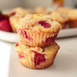 Strawberry Lemon Muffins - Featured