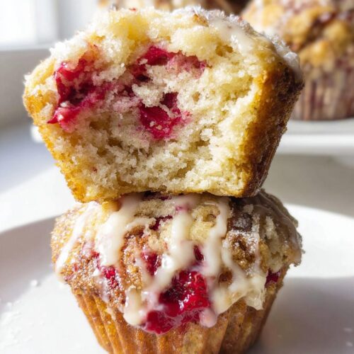 Strawberry White Chocolate Muffins - Tasty