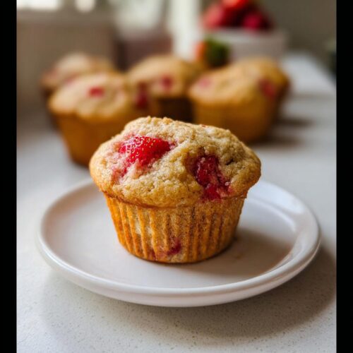 Strawberry Yogurt Muffins - Tasty